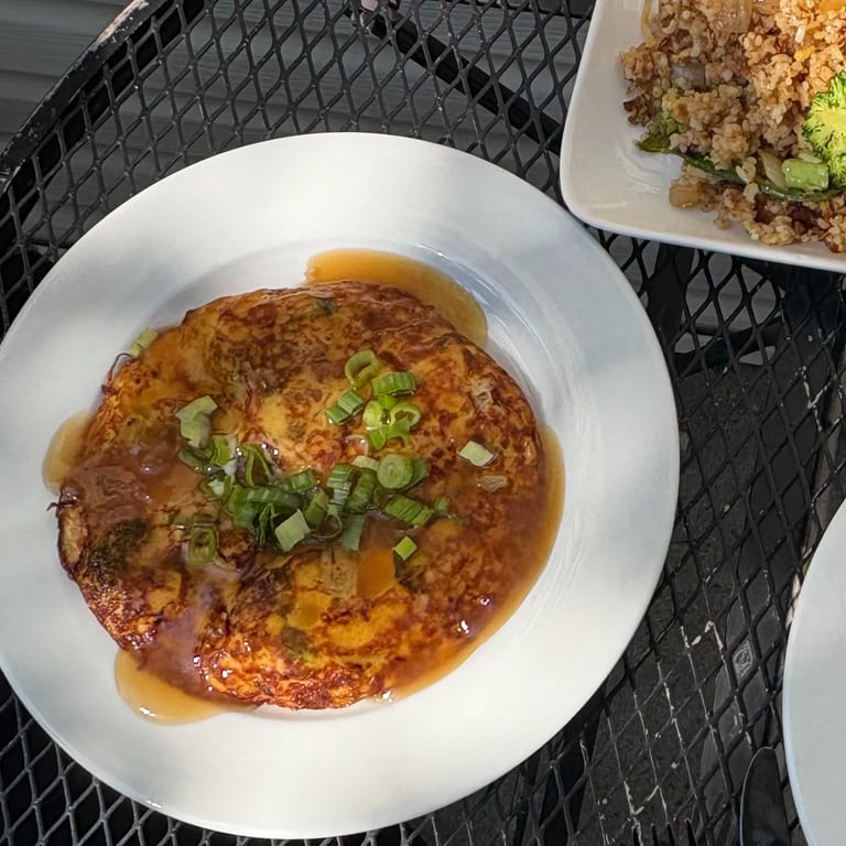 FRIDAY SPECIAL: VEGETABLE EGG FOO YOUNG