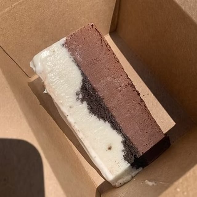 Carvel Inspired Ice Cream Cake.