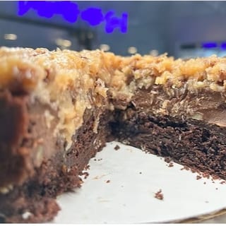 Whole German Chocolate Cheesecake