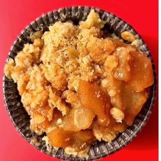 1\2 Pan Apple Cobbler
