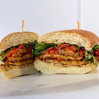 Eggplant Cutlet Hero (The Works)